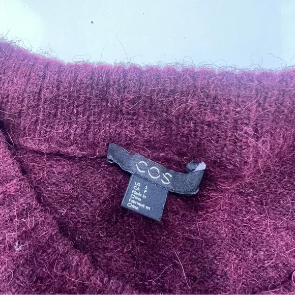 COS women’s alpaca-blend multicolor sweater S L37-27 - Picture 6 of 6